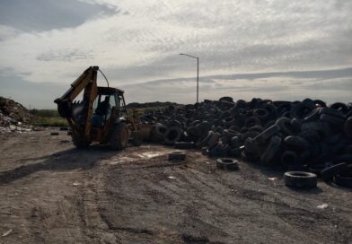 Desazolva Gobierno de Reynosa Dren Los Almendros